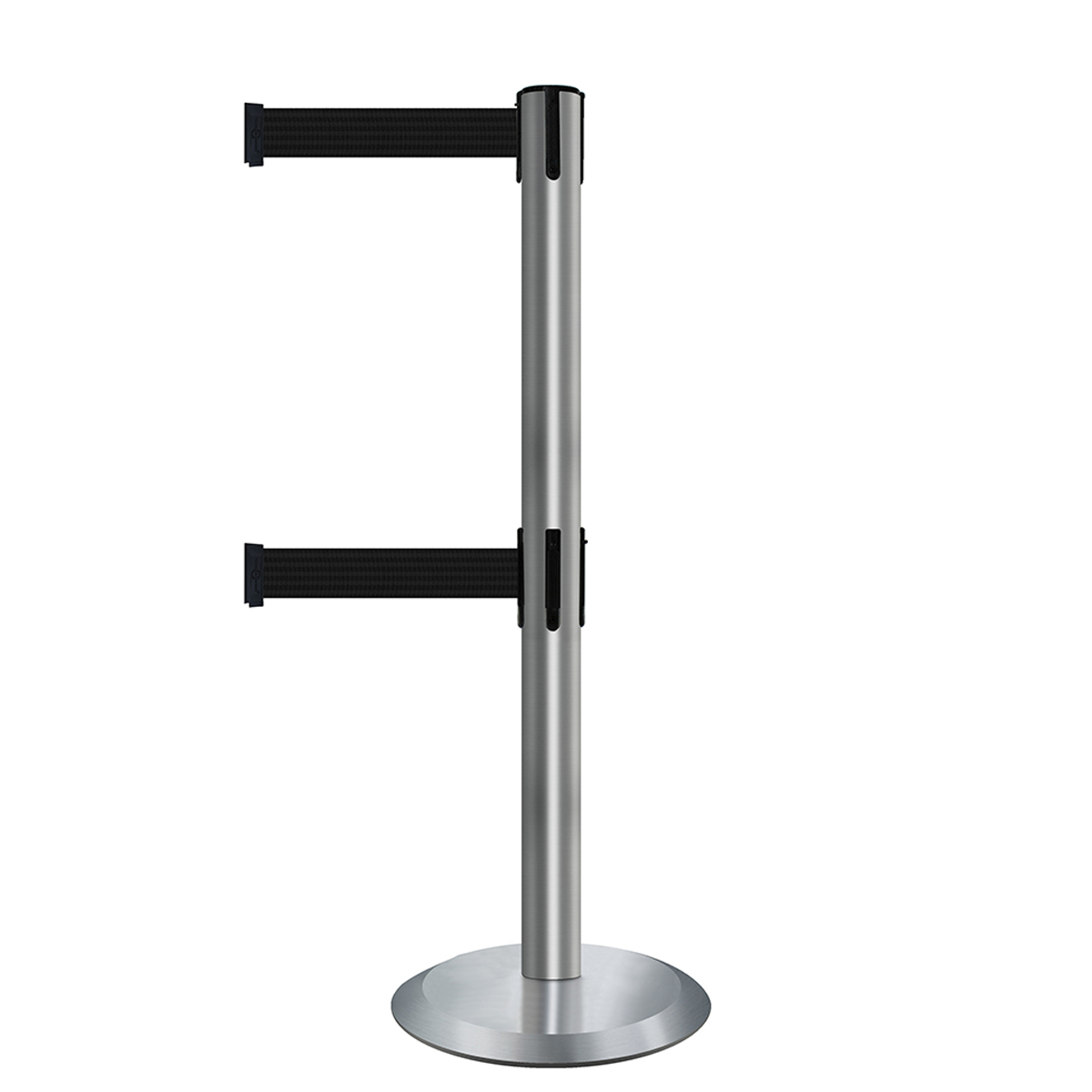 Tensabarrier® Advance Retractable Stretch Barrier with Dual Line Webbing, Lawrence, Queueway, Tensator