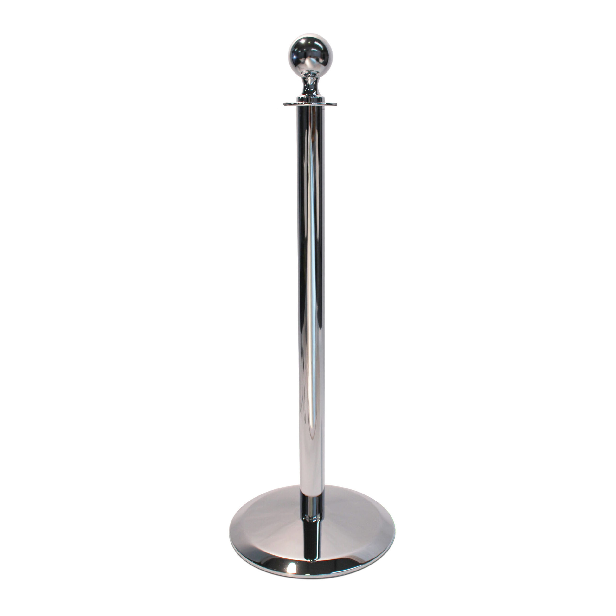 Lawrence® Sphere Post and Rope Barrier - 312U-1P rope is sold separately, Tensator, Tensabarrier, Lawrence, Queueway