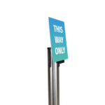 Tensabarrier® Spline Mounted A5 Sign Holder